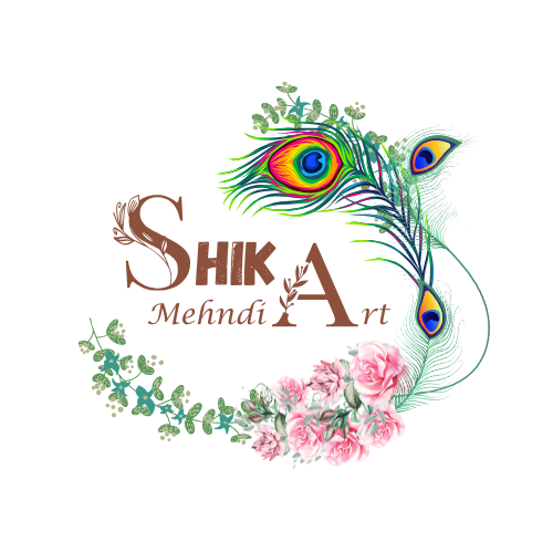 Shika mehndi art logo transaparent